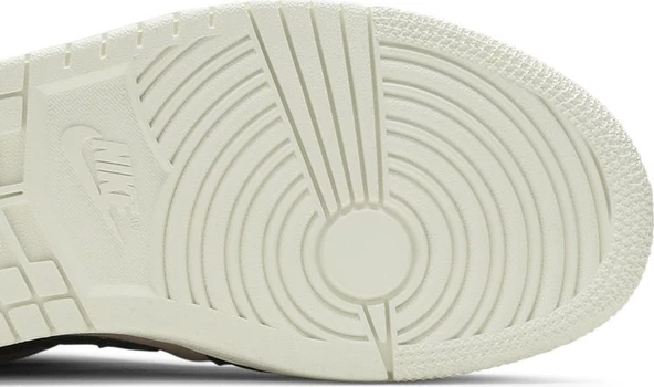 Nike Air Jordan 1 Mid Canyon Rust Kadın Spor Ayakkabı - Resim 5