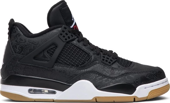 Nike Air Jordan Retro 4 Black Laser  Spor Ayakkabı