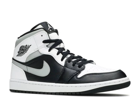 Nike Air Jordan 1 Mid 'White Shadow' Kadın Spor Ayakkabı - Resim 2