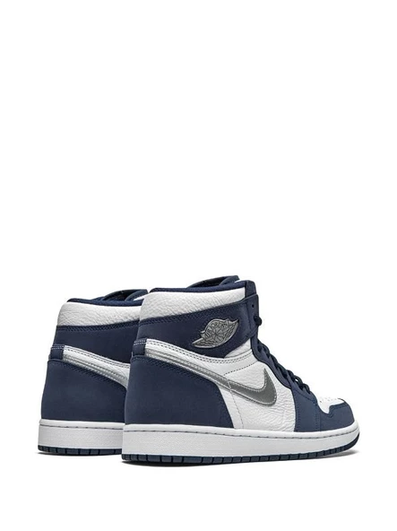 Nike Air Jordan 1 High Midnight Navy Spor Ayakkabı - Resim 3