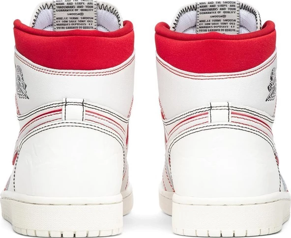 Nike Air jordan 1 High OG Phantom Spor Ayakkabı - Resim 6