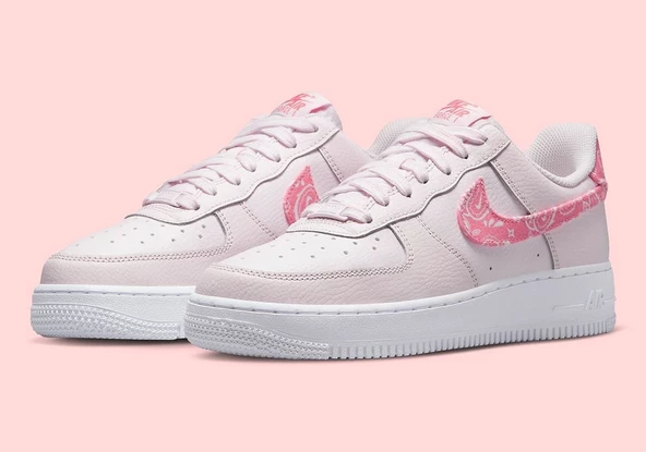 Nike Air Force 1 Pink Paisley Kadın Spor Ayakkabı - 5