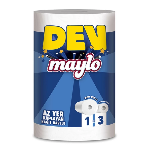 Maylo 1=3 Rulo Dev Havlu