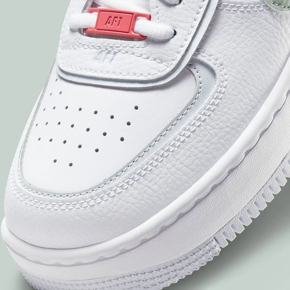 Nike Air Force 1 Shadow Jade Smoke  Kadın Spor Ayakkabı - Resim 3