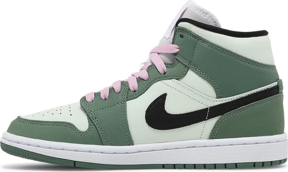 Nike Air Jordan 1 Mid Dutch Green  Spor Ayakkabı - Resim 3