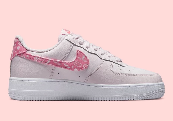 Nike Air Force 1 Pink Paisley Kadın Spor Ayakkabı - Resim 2