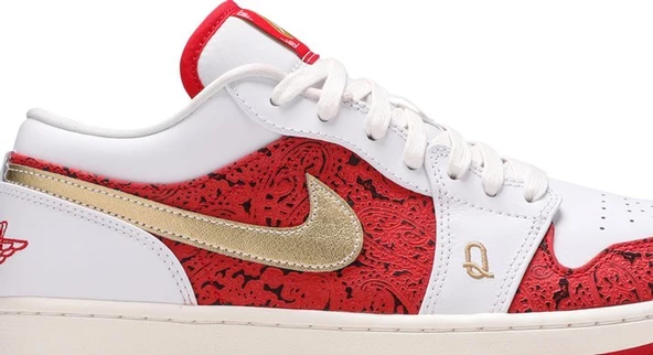 Nike Air Jordan 1 Low Spades  Spor Ayakkabı - 2