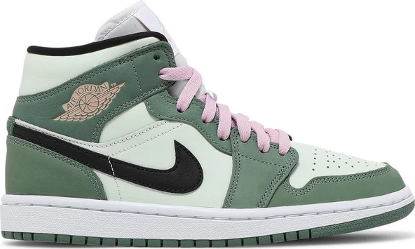 Nike Air Jordan 1 Mid Dutch Green  Spor Ayakkabı