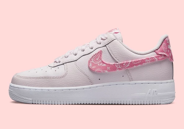Nike Air Force 1 Pink Paisley Kadın Spor Ayakkabı