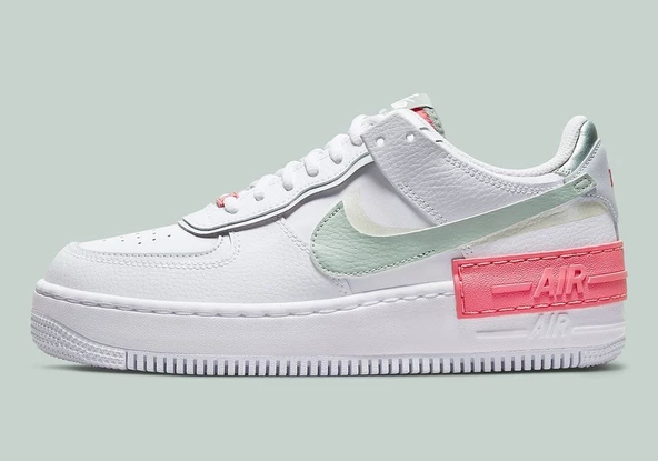 Nike Air Force 1 Shadow Jade Smoke  Kadın Spor Ayakkabı