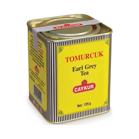 Çaykur Tomurcuk Earl Grey 125 gr 24'lü Teneke Çay
