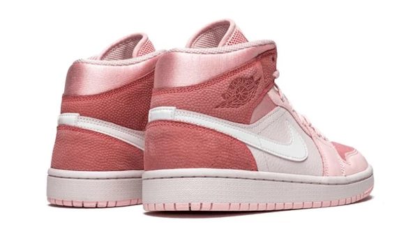 Nike Air Jordan 1 Mid Digital Pink  Spor Ayakkabı - 3