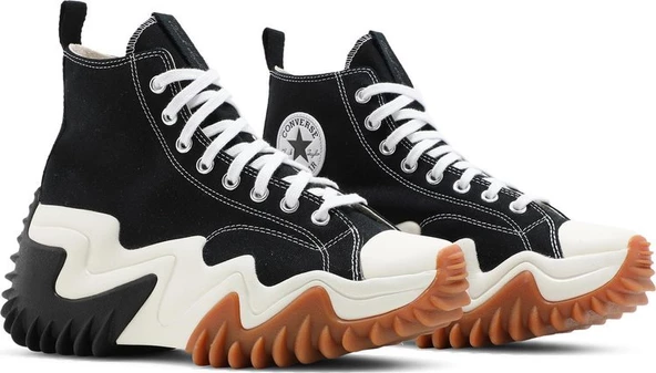 Converse Run Star Motion Platform Canvas Black Kadın Spor Ayakkabı - 8