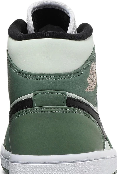 Nike Air Jordan 1 Mid Dutch Green  Spor Ayakkabı - Resim 7