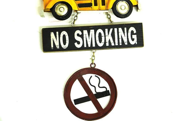 Dekoratif Metal Kapı Yazısı Okul Otobüsü Vintage Hediyelik - 2