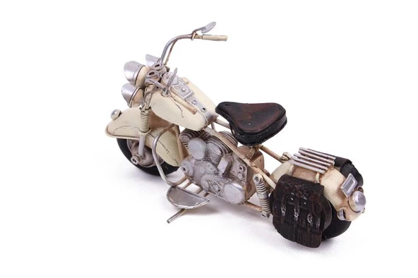 Dekoratif Metal Motosiklet Vintage Dekoratif Ev Ofis Hediyelik - 4