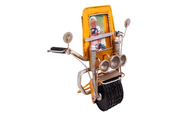 Dekoratif Metal Çerçeve Motosiklet Temalı Hediyelik - 2