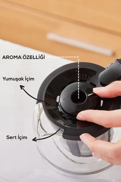 Karaca Hatır Plus Mod 5 In 1 Konuşan Kahve Ve Çay Makinesi Krem - 6