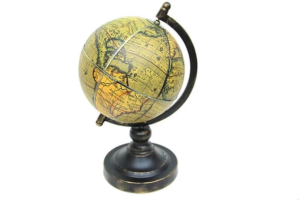 Yerküre Kaideliı Dünya Küre Dekoratif Hediyelik - Resim 3