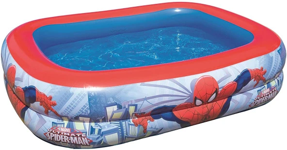 POMPALI Bestway 98011, Spiderman Temalı Havuz-201x150x51cm - 2