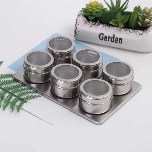 6'lı Mıknatıslı Baharatlık Seti - 5