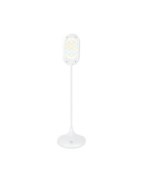 Şarjlı Sarı Ve Beyaz Renk Masa Lambası ürün görseli 1