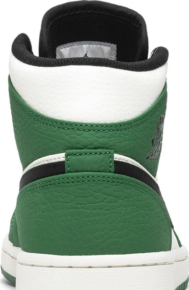 Nike Air Jordan 1 Mid Pine Green  Spor Ayakkabı - Resim 7