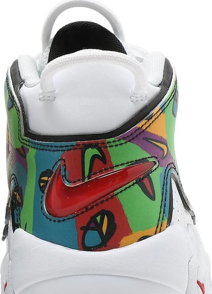 Nike Air More Uptempo Peace Love Erkek Spor Ayakkabı - Resim 7