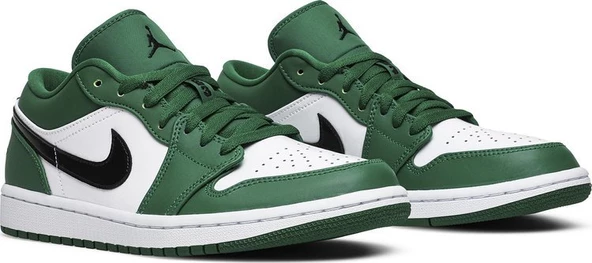 Nike Air Jordan 1 Low Pine Green  Spor Ayakkabı - Resim 8