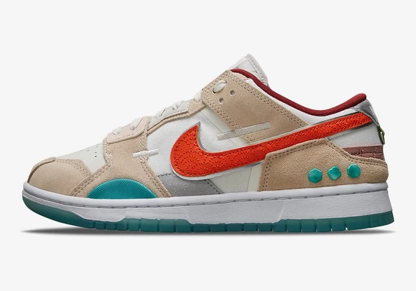 Nike Dunk Low Scrap Shapeless Erkek Spor Ayakkabı
