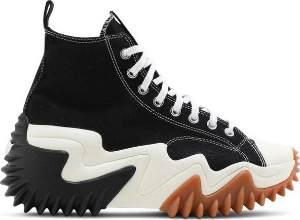 Converse Run Star Motion Platform Canvas Black Kadın Spor Ayakkabı