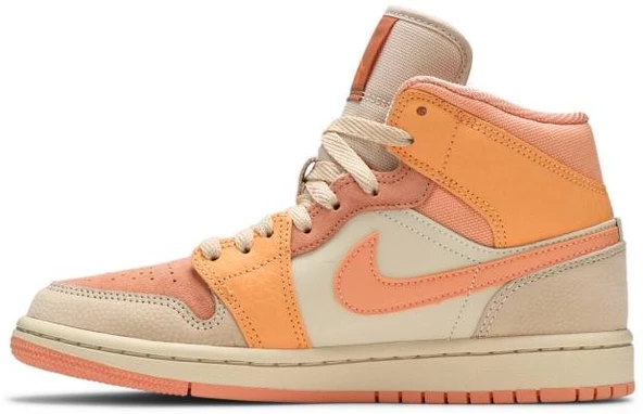 Nike Air Jordan 1 Mid Apricot  Spor Ayakkabı - Resim 2