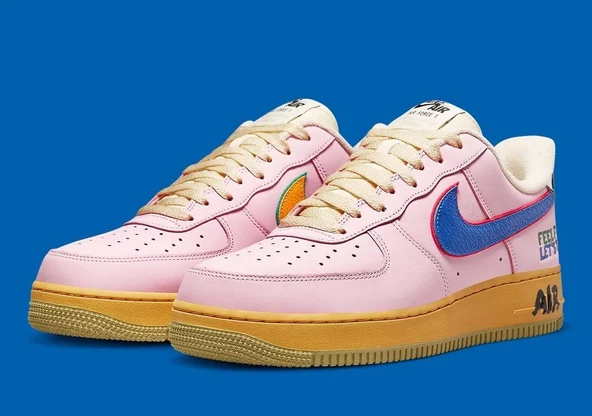 Nike Air Force 1 Feel Free Let's Talk  Erkek Spor Ayakkabı - 5
