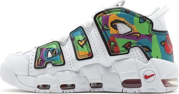 Nike Air More Uptempo Peace Love Erkek Spor Ayakkabı - Resim 3