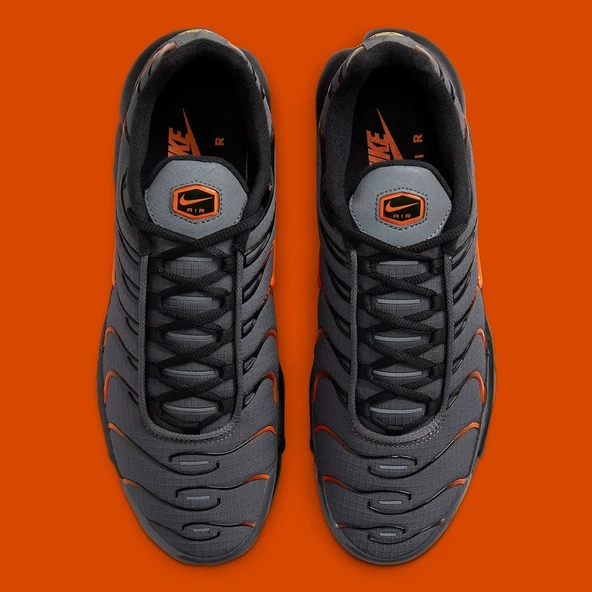 Nike Air Max Plus Grey Orange  Erkek Spor Ayakkabı - Resim 2