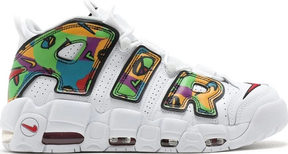 Nike Air More Uptempo Peace Love Erkek Spor Ayakkabı