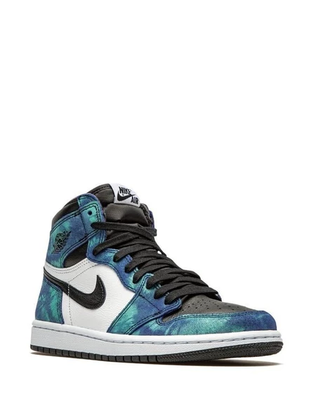 Nike Air Jordan 1 High OG Tie Dye Spor Ayakkabı - Resim 2