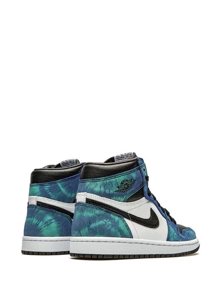 Nike Air Jordan 1 High OG Tie Dye Spor Ayakkabı - Resim 3
