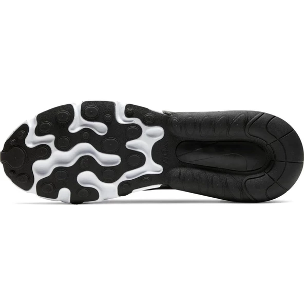 Nike Air Max 270 React Black White  Erkek Spor Ayakkabı - Resim 4