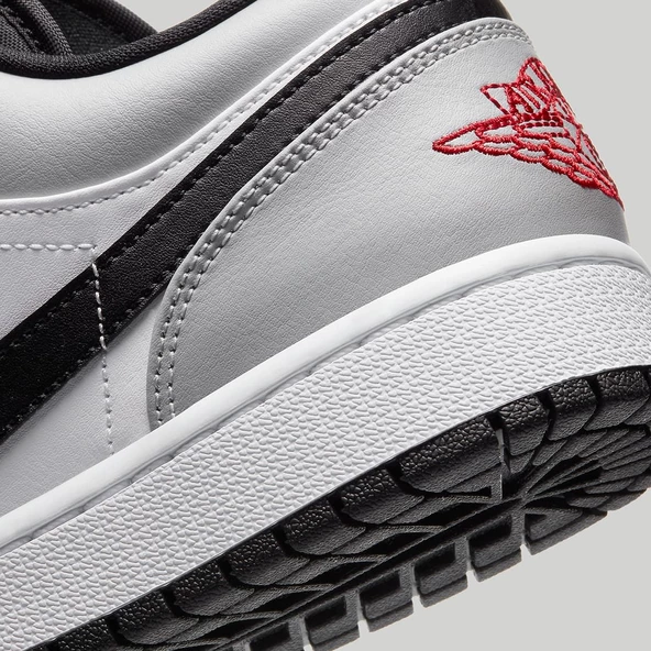 Nike Air Jordan 1 Low Light Smoke Grey Erkek Spor Ayakkabı - Resim 4