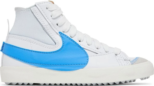 Nike Blazer Mid Jumbo White Blue Spor Ayakkabı