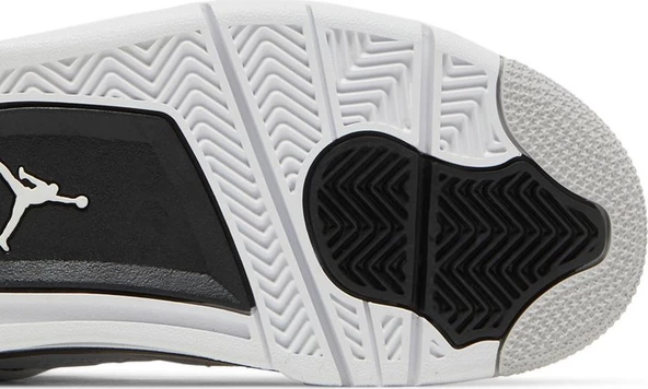 Nike Air Jordan 4 Retro GS 'Military Black' Erkek Spor Ayakkabı - Resim 5