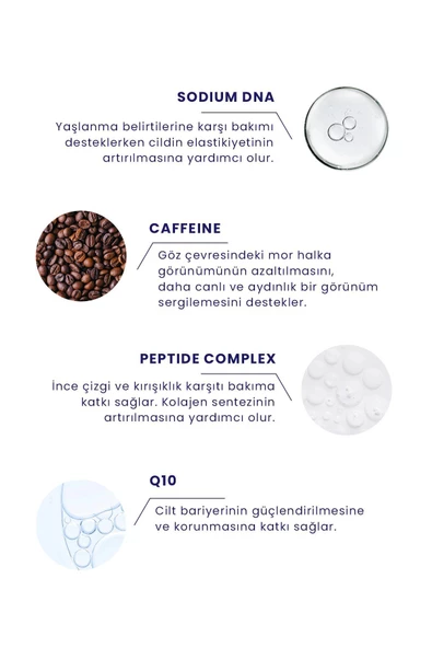 Hydro Solution Dna Eye Kırışıklık Ve Mor Halkalara Karşı Göz Çevresi Yenileyici Krem 20 ml - 3