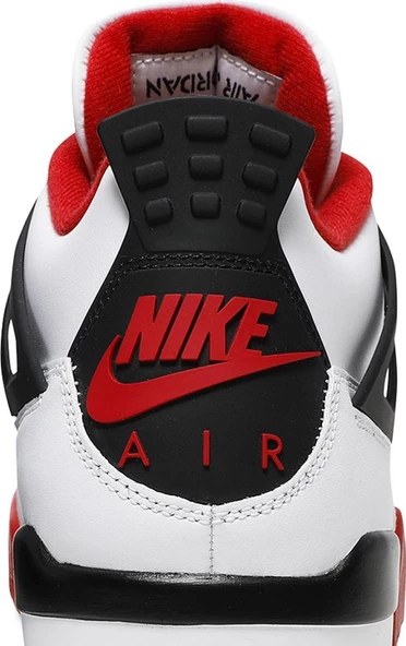 Nike Air Jordan Retro 4 Fire Red Erkek Spor Ayakkabı - Resim 7