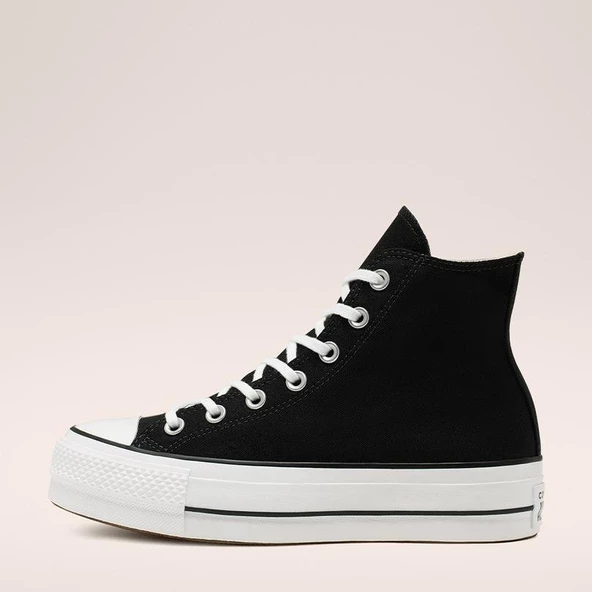 Converse Canvas Platform Chuck Taylor All Star Lift Kadın Spor Ayakkabı - Resim 2
