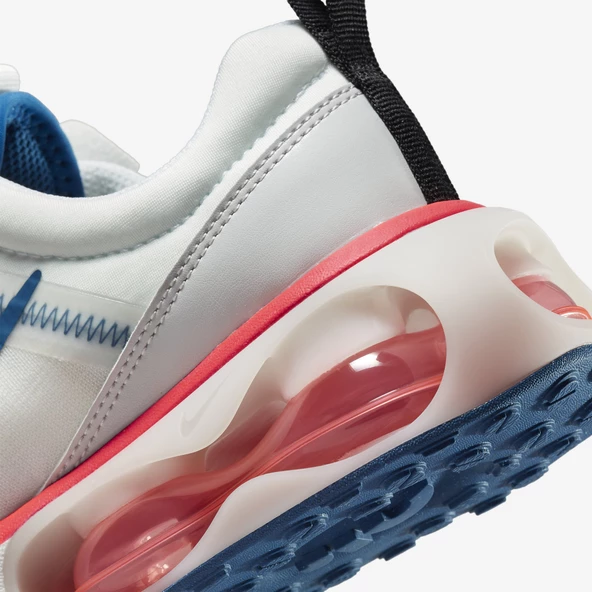 Nike Air Max 2021 ''Navy Crimson Iron Grey'' Erkek Spor Ayakkabı - Resim 4