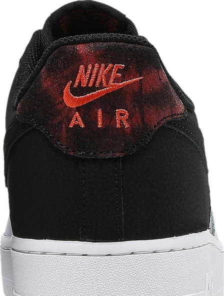 Nike Air Force 1 07 LV8 Siyah/Duman Grisi/Beyaz Erkek Spor Ayakkabı - Resim 7