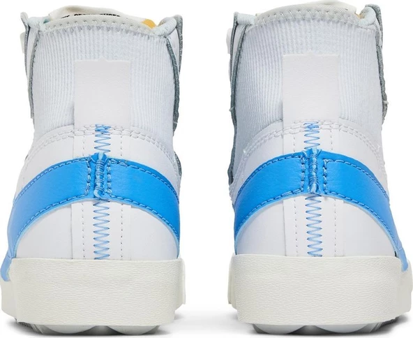 Nike Blazer Mid Jumbo White Blue Spor Ayakkabı - Resim 6