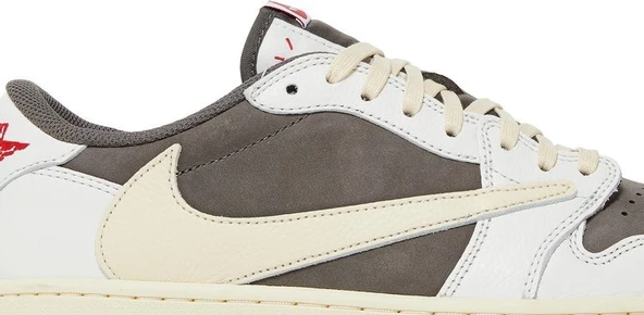 Nike Air Jordan 1 Low Reverse Mocha x Travis Scott Erkek Spor Ayakkabı - Resim 2