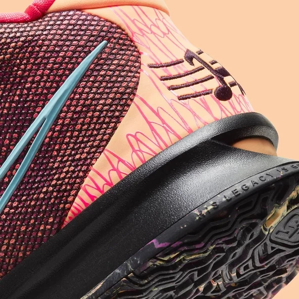 Nike Kyrie 7 Soundwave Erkek Spor Ayakkabı - Resim 4